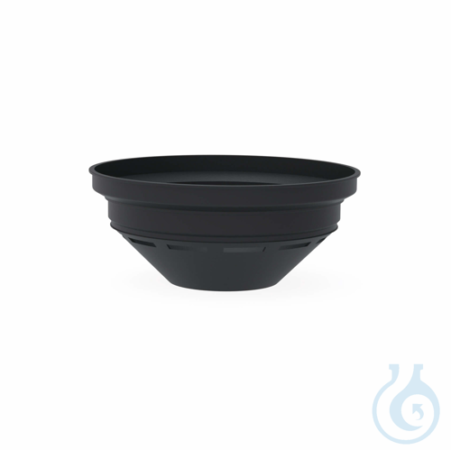b.safe Splash guard for funnels, Ø 200 x H 84 mm made of static dissipative PE-E