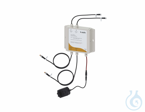 b.safe Isolated Amplifier, 2-Kanal, 200 x 200 x 40 mm Housing made of ABS (IP66)