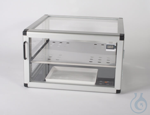 SICCO Big-Star-Desiccator Low, B 550 mm x H 330 mm x T 580 mm ACRYLIC/ALUMINIUM,
