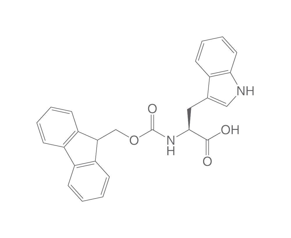 Fmoc-L-Tryptophan, PEPTIPURE®, min. 98 %, for biochemistry, 5 g, glass - Luminix Health