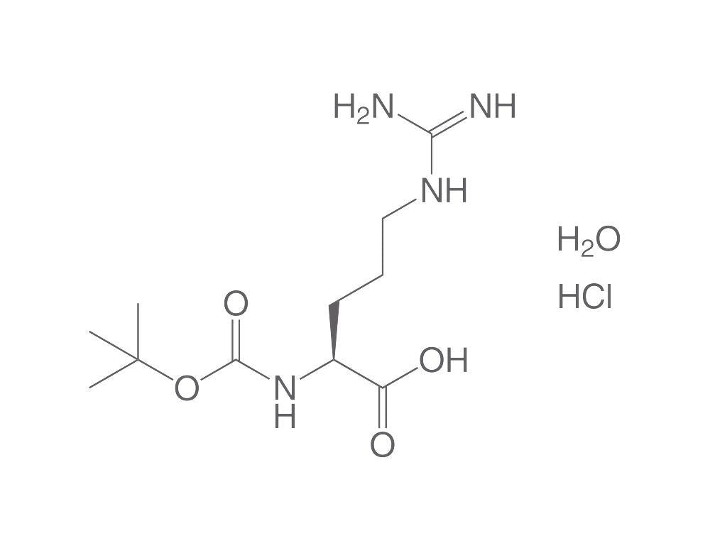 Boc-L-Arginine hydrochloride monohydrate, 5 g, >=98 %, for biochemistry, glass - Luminix Health