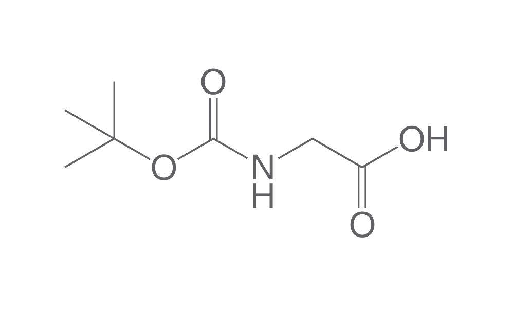 Boc-Glycine, PEPTIPURE®, min. 98 %, for biochemistry, 5 g, glass - Luminix Health