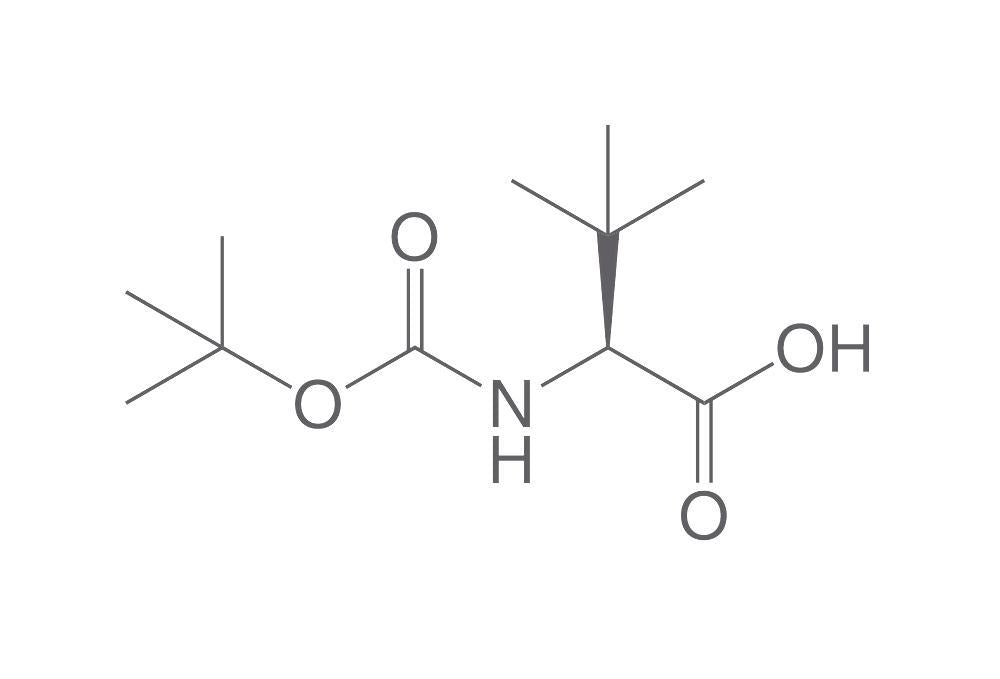 Boc-L-tert-Leucine, PEPTIPURE®, min. 98,5 %, for biochemistry, 1 g, glass - Luminix Health