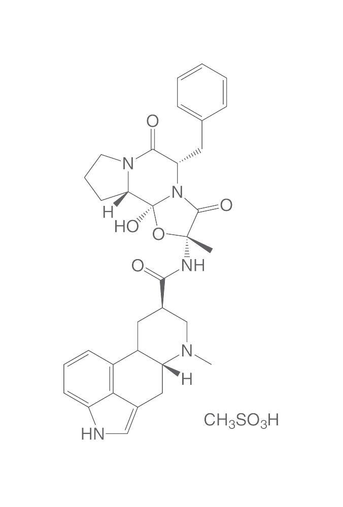 Dihydroergotamine methane sulphonate, min. 98 %, for biochemistry, 100 mg, glass - Luminix Health