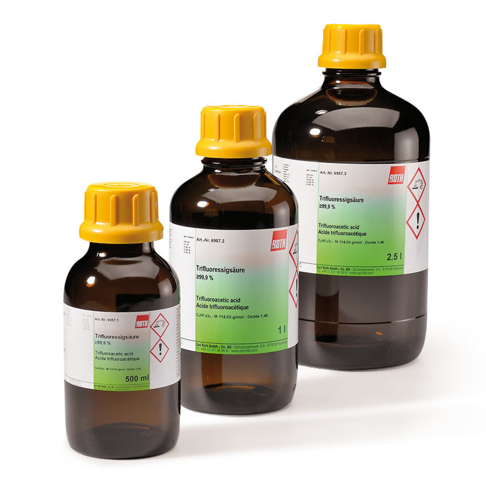 Trifluoroacetic acid, min. 99,7 %, 500 ml, glass - Luminix Health