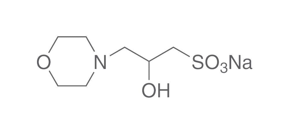 MOPSO sodium salt, PUFFERAN®, min. 98 %, 25 g, plastic - Luminix Health