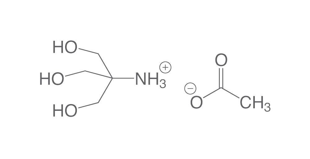 TRIS acetate, PUFFERAN®, min. 98 %, 25 g, plastic - Luminix Health
