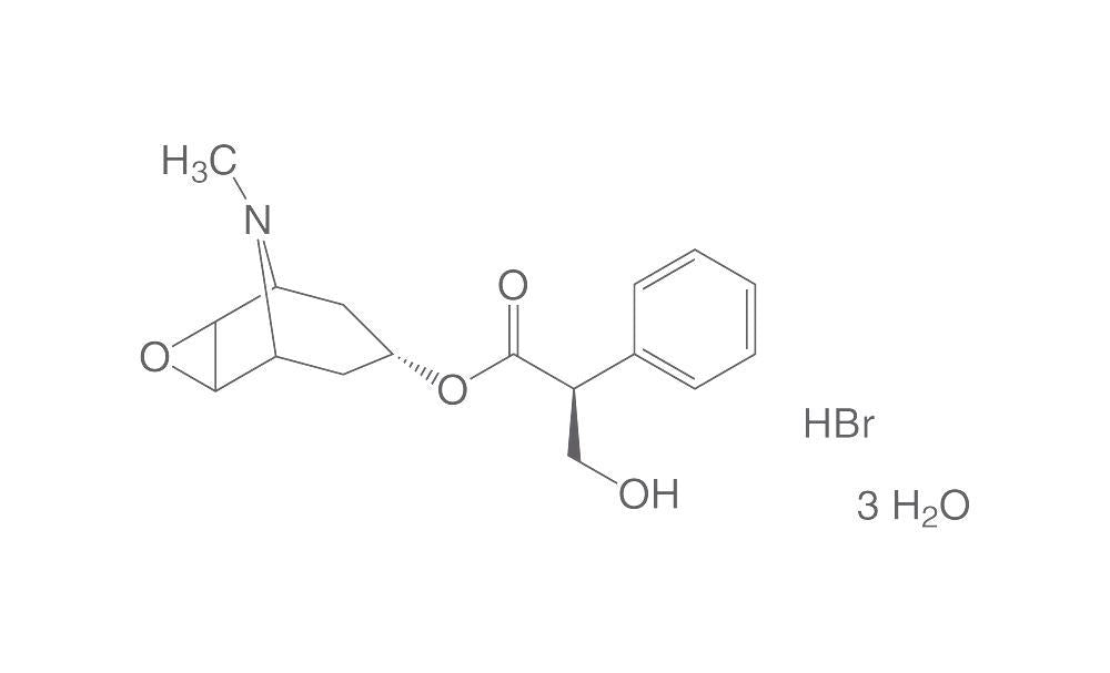 Scopolamine hydrobromide trihydrate, min. 98 %, 1 g, glass - Luminix Health