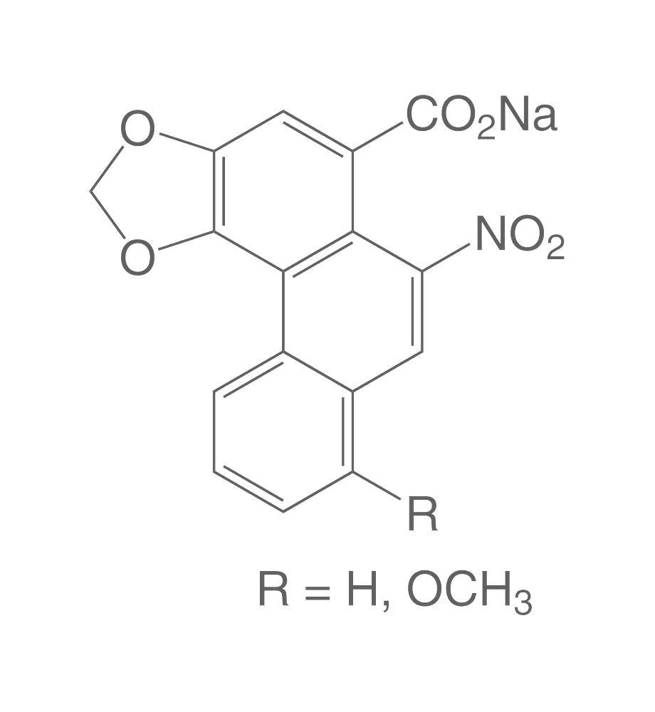Aristolochic acid sodium salt (I and II), ROTICHROM® CHR, 500 mg, glass - Luminix Health