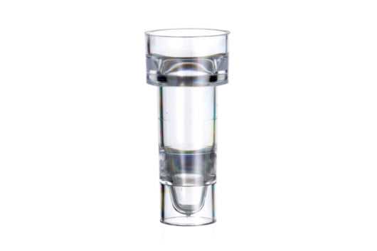 Analysis vessel, 1.7 ML, PS, conical bottom, with STEH