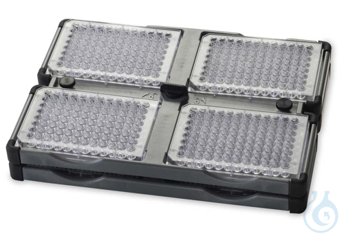 4 Place Stackable Microplate Holder - Luminix Health