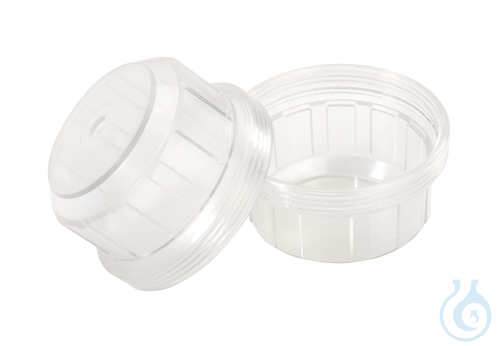 Screw Cap 100ml Bucket Sealable 2/pk - Luminix Health