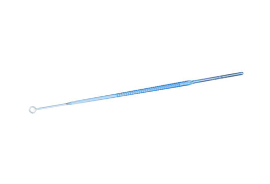 Inoculating loop, 10 µL, 200 MM, PS, blue, sterile, 10 units/bag