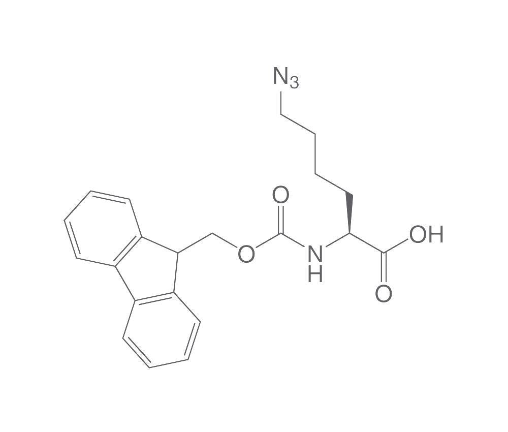 Fmoc-L-azidolysine, PEPTIPURE®, min. 98 %, for biochemistry, 250 mg, glass - Luminix Health
