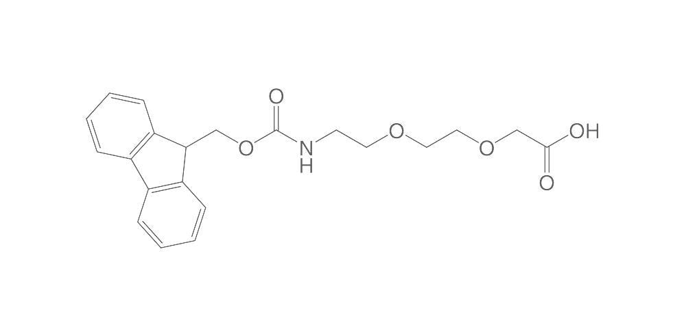 Fmoc-8-amino-3,6-dioxaoctanoic acid, PEPTIPURE® min. 98 %, for biochemistry - Luminix Health