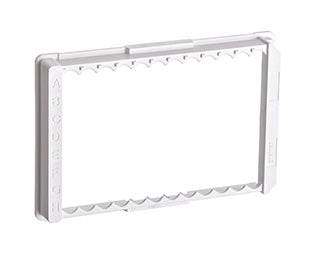 PS holder frame, white, 128/86 mm