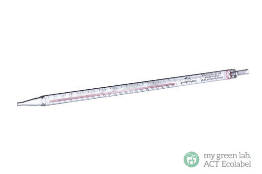 Pipette, 25 ml, graduation 2/10 ml, sterile, bulk pack
