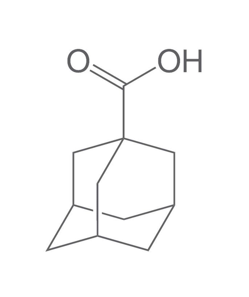1-Adamantanecarboxylic acid, min. 99 %, for synthesis, 25 g, plastic - Luminix Health
