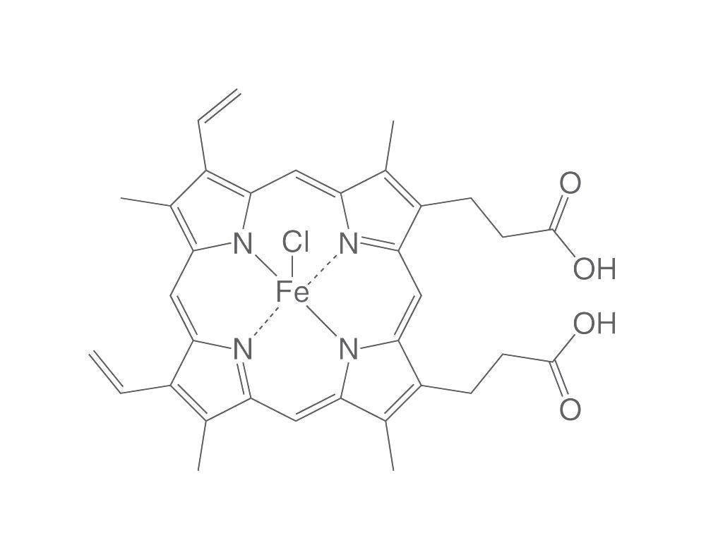 Hemin(chloride), min. 95 %, 1 g, glass - Luminix Health