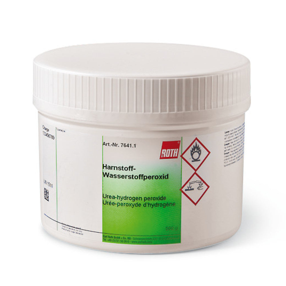 Urea-hydrogen peroxide, easily dissloving oxidation agent, 500 g, plastic - Luminix Health