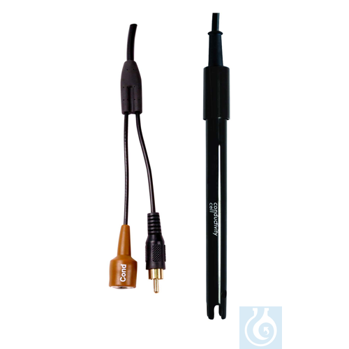 2301T-F Conductivity/Temp. Electrode (K=1), Range: 0.5 μS/cm to 200 mS/cm, BNC/ - Luminix Health