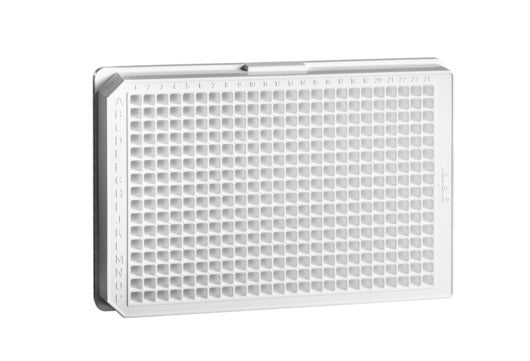 Microplate, 384 well, PP, F-bottom, white, 10 units/bag