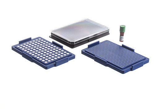 The 384 well bioprinting kit, µCLEAR®, black, NanoShuttle