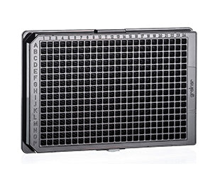 CELL CULTURE MICROPLATE, 384 WELL, PS, BLACK, POLY