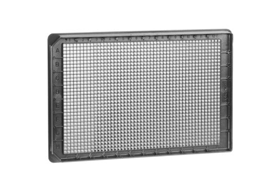Microplate, 1536 well, PS, flat bottom, µClear®, black