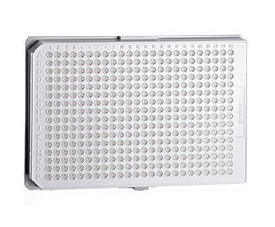 The 384-well microplate, PS, F-bottom, small volume, hi-base