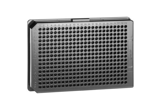 The 384-well microplate, PS, F-bottom, small volume, hi-base