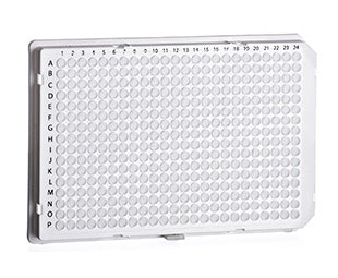 Microplate, 384 well, PP, white, with rim, for LIGH