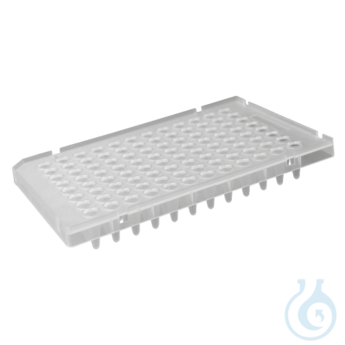 AHN myPlate 96-Well PCR Plate, 0.1 mL, semi-skirted, white, Case / 5 x 10 pcs. - Luminix Health
