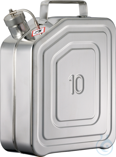 Transport canister st.steel 1.4571 pol. V=10 L, 130x280x380 - Luminix Health