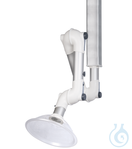 Suction hood PMMA f QA laboratory 10149/10150 Dome-shaped hood