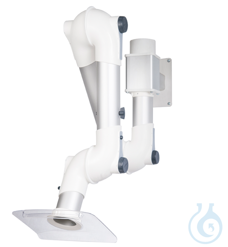 wall bracket Al anod. f Source extraction laboratory 10149 and 10150 - Luminix Health