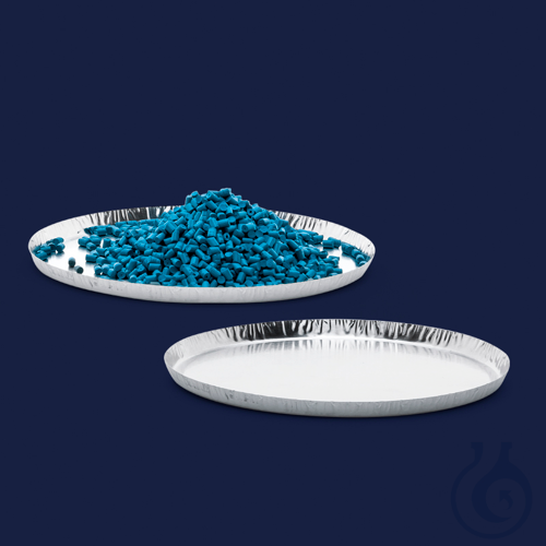 aluminium dish - for moisture analysis - 100 mm diameter