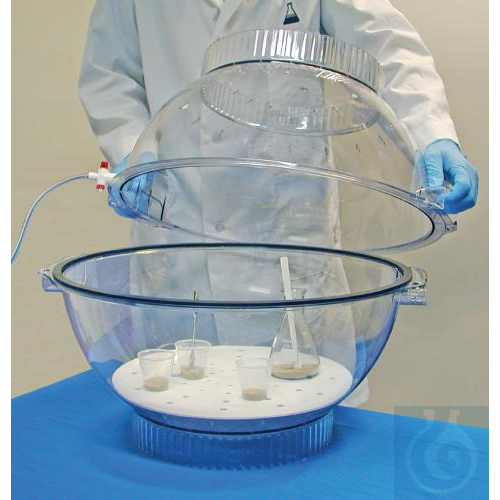 SP Bel-Art Techni-Dome Polycarbonate VacuumDesiccator; 2.3 cu. ft. - Luminix Health