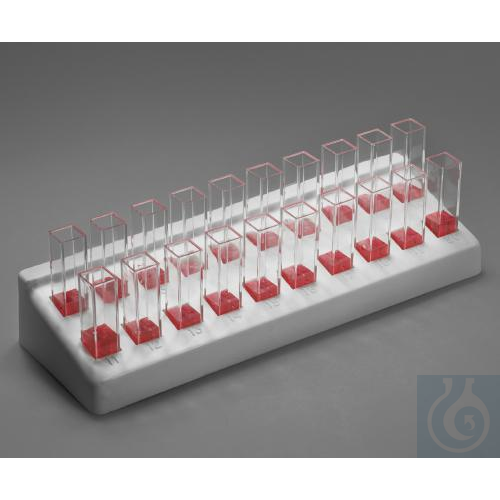 SP Bel-Art Spectro Cuvette Rack; For 10mmCuvettes, 20 Places - Luminix Health