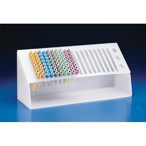 SP Bel-Art Vacu-Rack; 143 Places, 19 x 6 x 8¹/2in., Polypropylene - Luminix Health