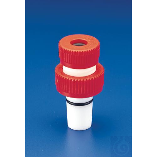 SP Bel-Art Safe-Lab Joint Tubing Adapter for24/40 Tapered Joints; 10mm Hole - Luminix Health