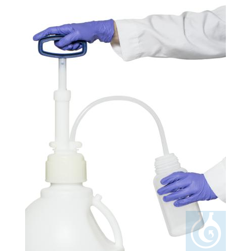 SP Bel-Art Poly-Hand 5 gal. Carboy Pump;Polyethylene - Luminix Health