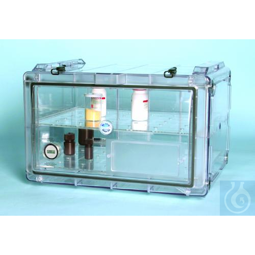 SP Bel-Art Secador Clear 4.0 Horizontal ProfileGas-Purge Desiccator Cabinet; 1.9 - Luminix Health