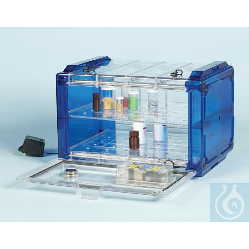 SP Bel-Art Secador Clear 4.0 Horizontal Auto-Desiccator Cabinet; 120V, 1.9 cu. - Luminix Health