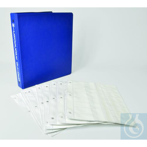 SP Bel-Art Microscope Slide Holder Pages; 8½ x10½ in. (Pack of 10) - Luminix Health