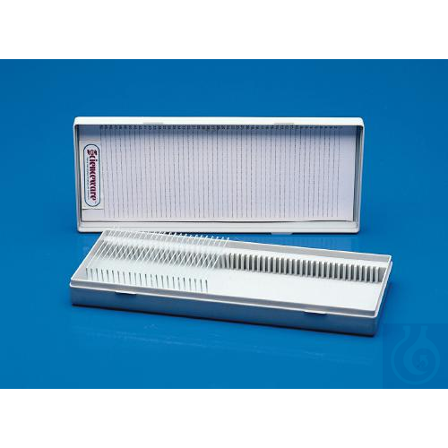 SP Bel-Art Microscope Slide Box; Holds 25 Slides(Pack of 2) - Luminix Health