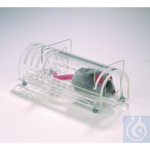SP Bel-Art Universal Animal Restrainer for 10-40Gram Mice; Acrylic - Luminix Health