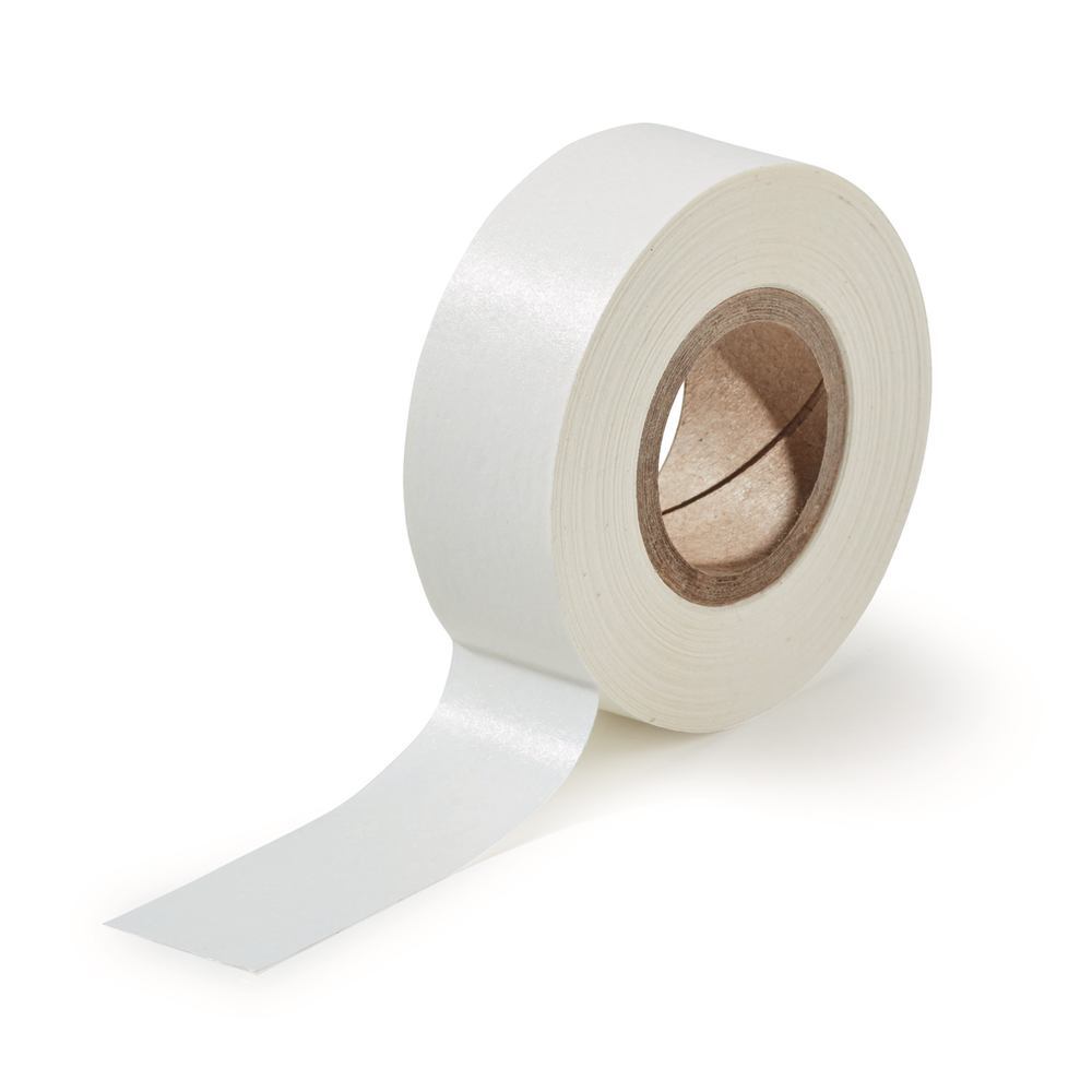 Roti®-Tape-marking tape, white, L 12.7 m, W 13 mm, inner-Ø 2.54 cm, 1 roll(s) - Luminix Health