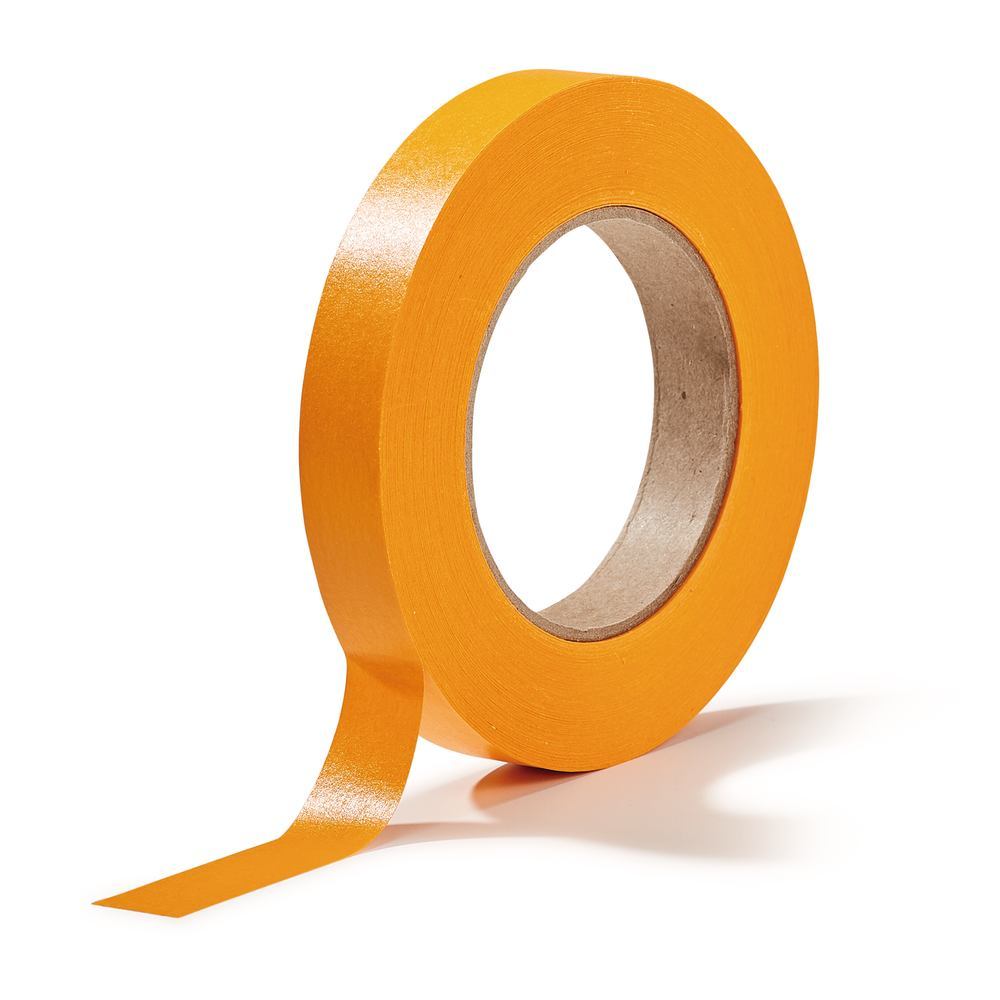 Roti®-Tape-marking tapes, orange, L 55 m, W 25.4 mm, inner-Ø 7.62 cm, 1 roll(s) - Luminix Health