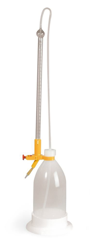 Titrating burette, PP, Burette vol. 10 ml, bottle vol. 500 ml, 1 unit(s) - Luminix Health